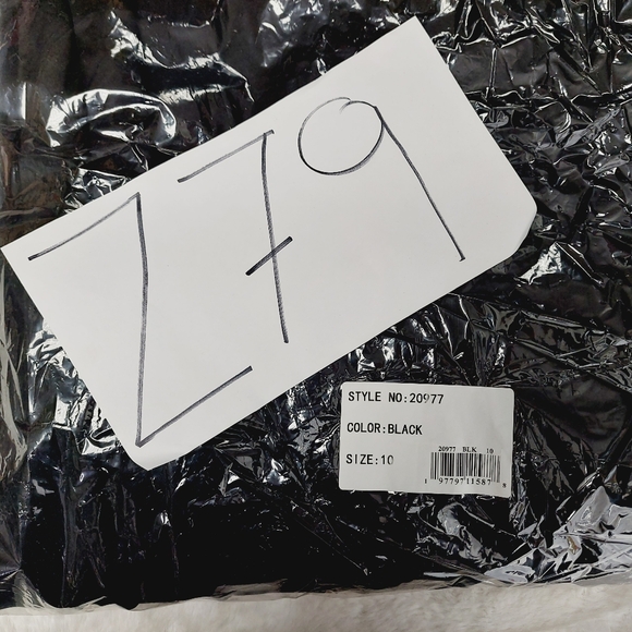 New Mac Duggal 20977 Scoop Neck Flutter Sleeve Midi Dress Z79 - Picture 9 of 9